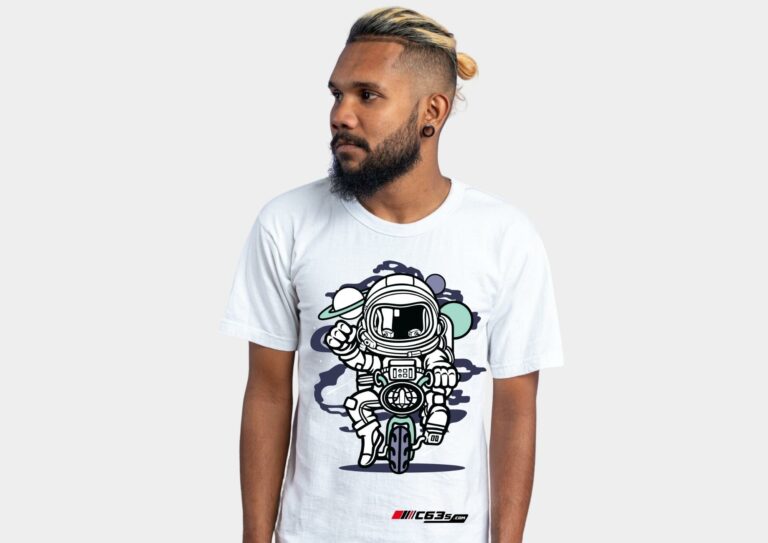 Astronaut Biker