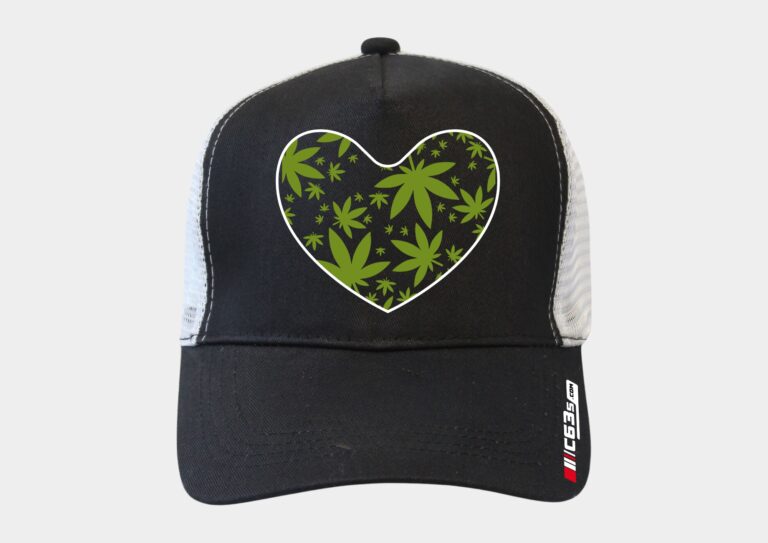 Cannabis Heart Cap