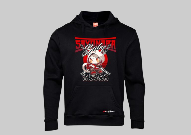 Sayonara Baby Hoodie - Image 4