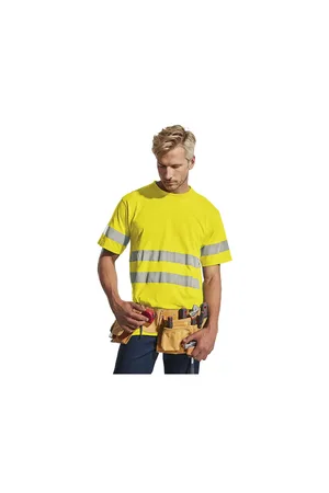 C63s 150g Poly Cotton Safety T-Shirt with tape