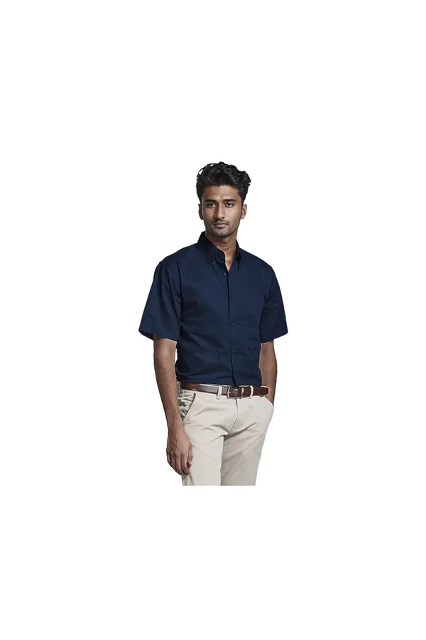 C63s Brushed Cotton Twill Lounge Short Sleeve Mens