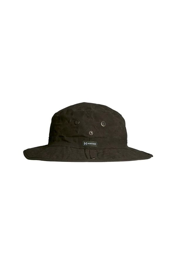 C63s Heritage Washed Oil Skin Outdoor Hat