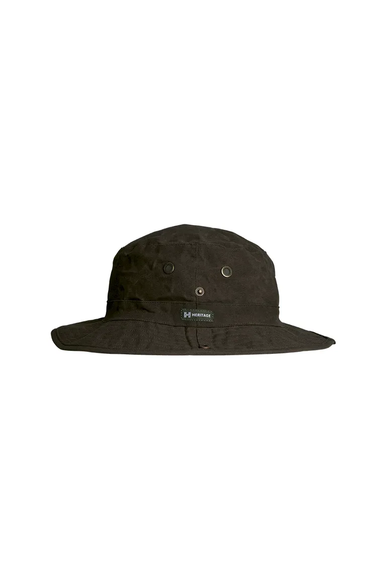 C63s Heritage Washed Oil Skin Outdoor Hat