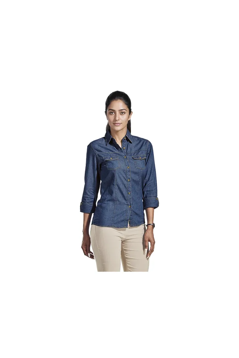C63s Denver Denim Blouse Ladies