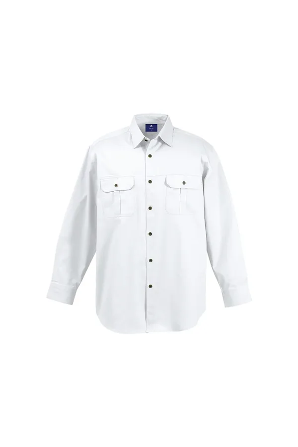 C63s Bush Shirt Long Sleeve Mens