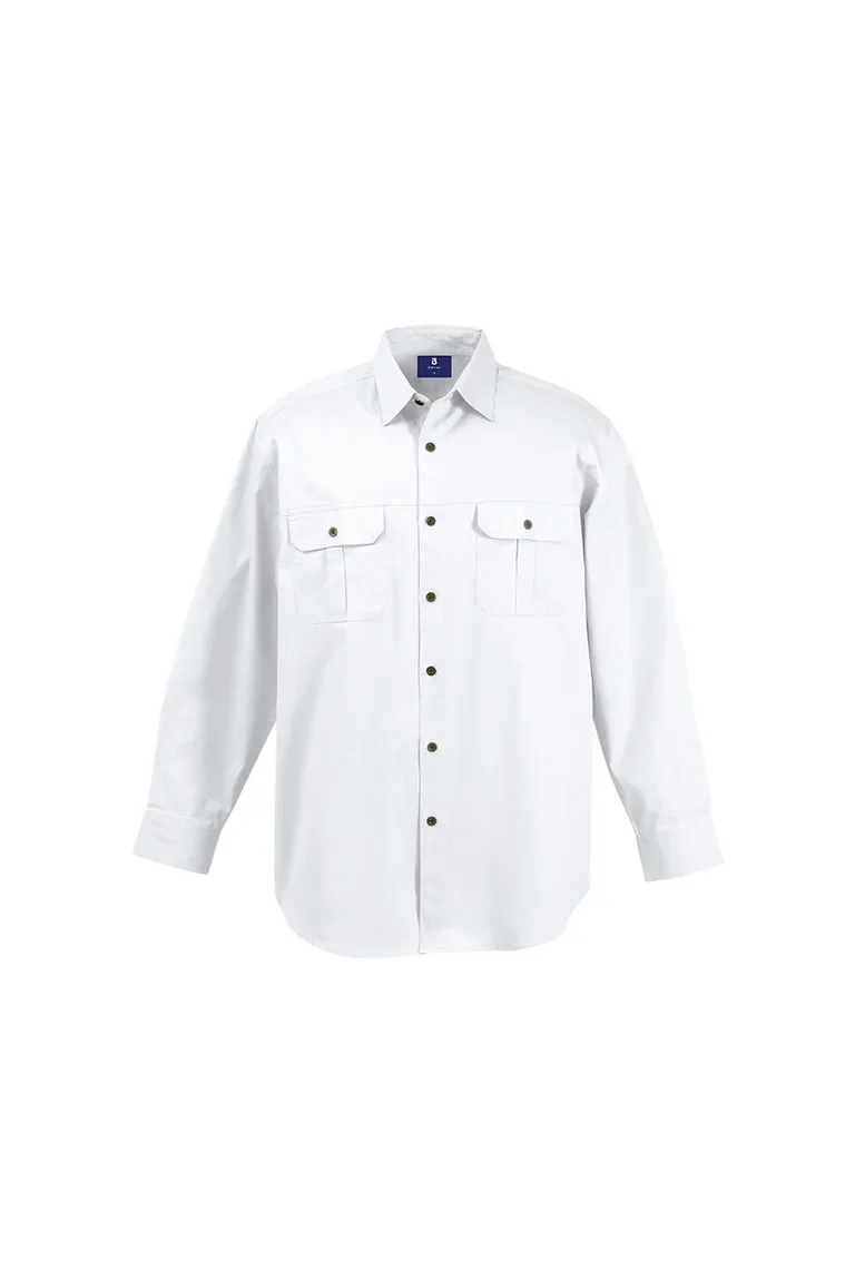 C63s Bush Shirt Long Sleeve Mens