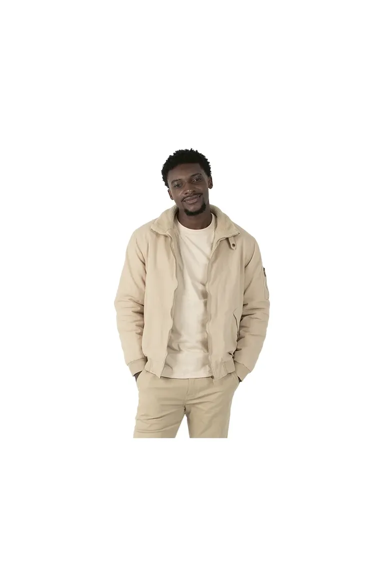 C63s Cotton Bomber Sherpa-lined Jacket Mens