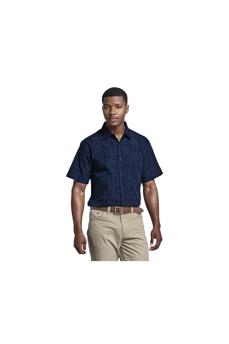 C63s Hamilton Check Lounge Short Sleeve Mens