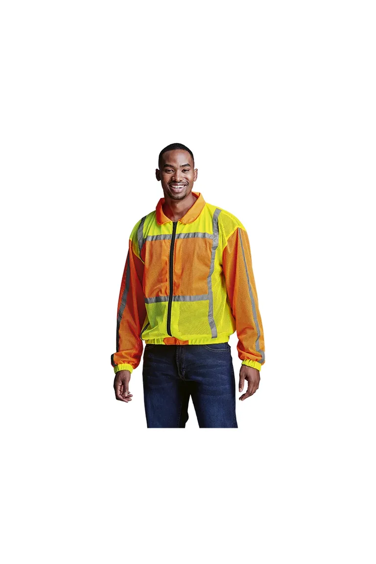 C63s Traffic Long Sleeve Reflective Vest