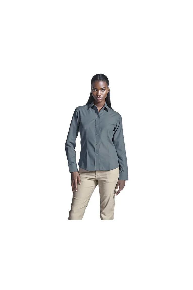 C63s Easy Care Blouse Long Sleeve Ladies