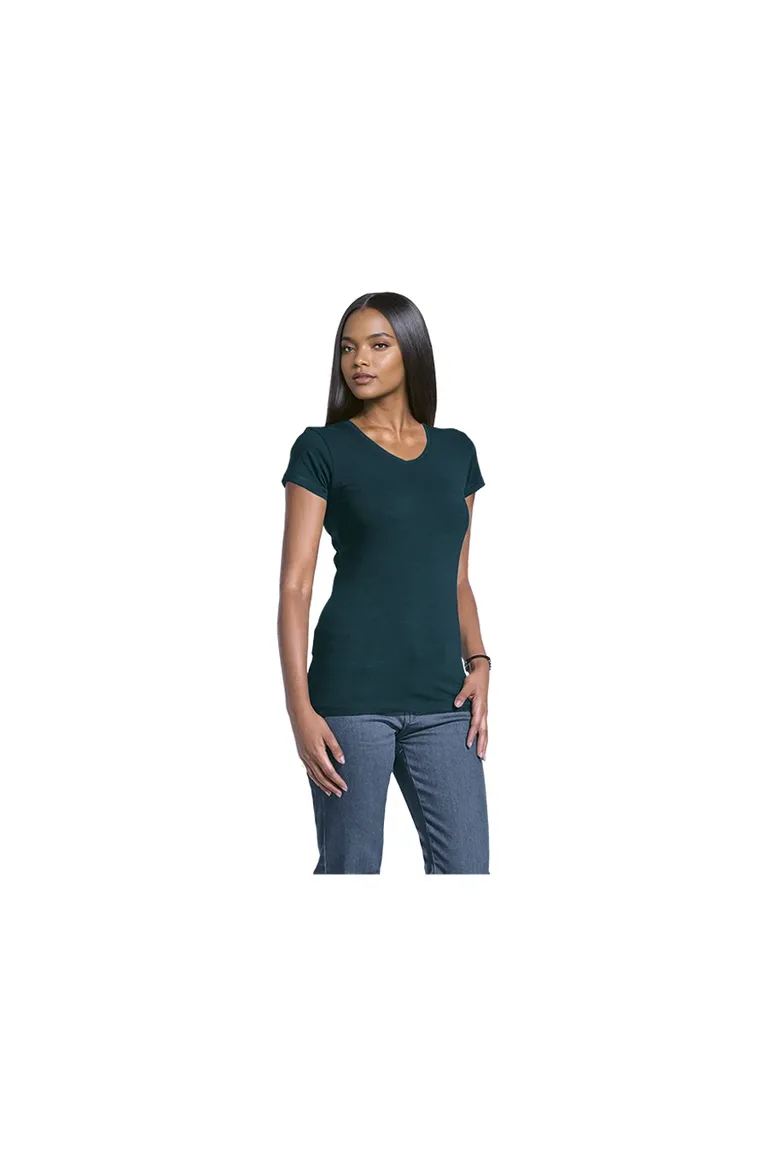 C63s 170g Essential V-Neck Slim Fit Ladies