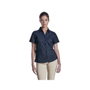 C63s Pioneer Check Blouse Short Sleeve Ladies
