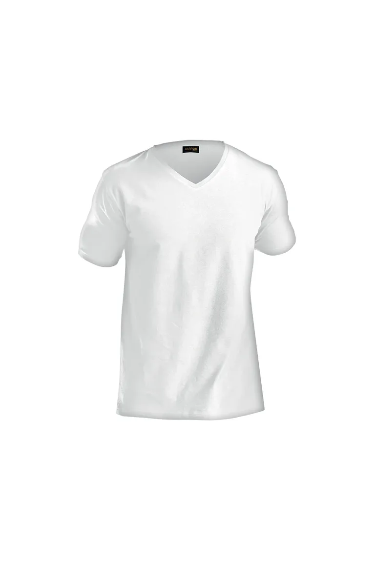 C63s 170g Slim Fit V-Neck T-Shirt Mens