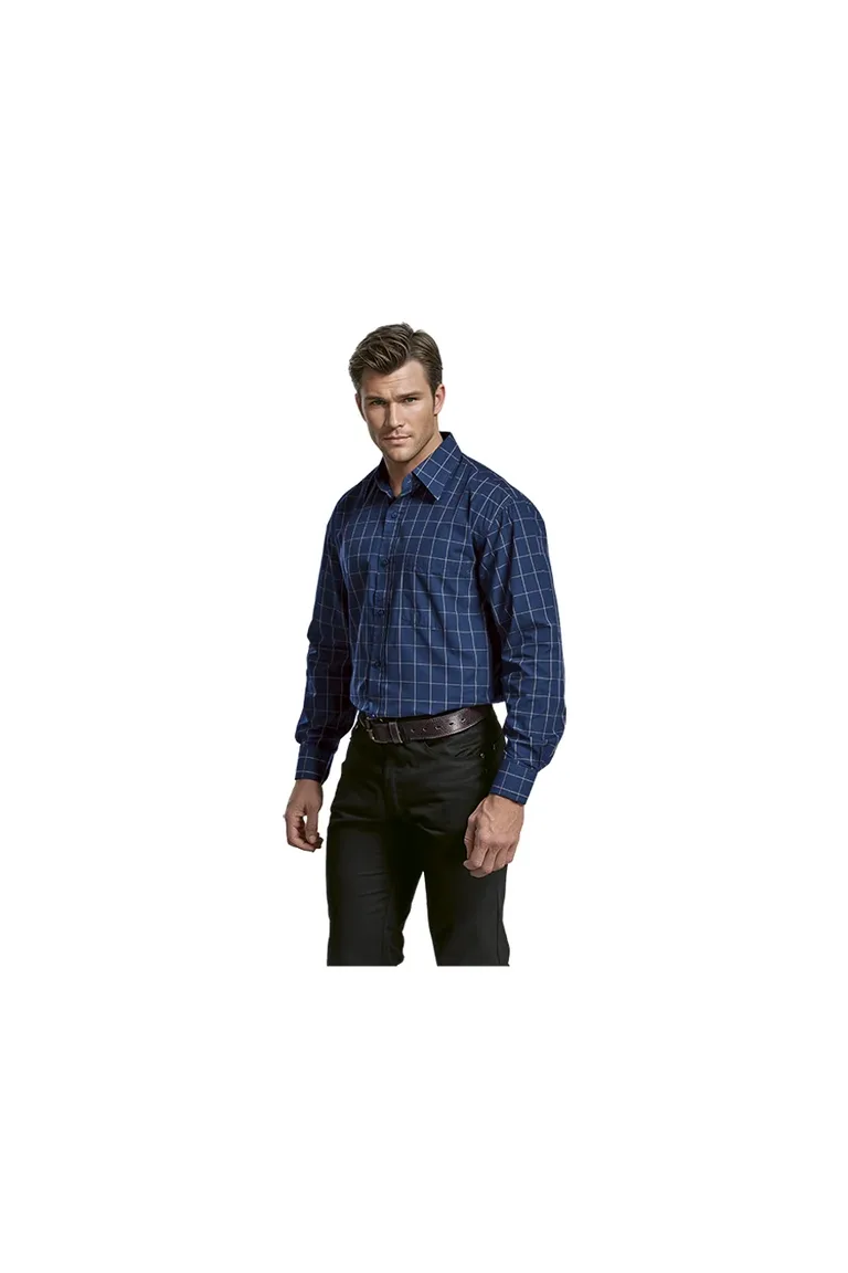 C63s Metro Check Lounge Long Sleeve