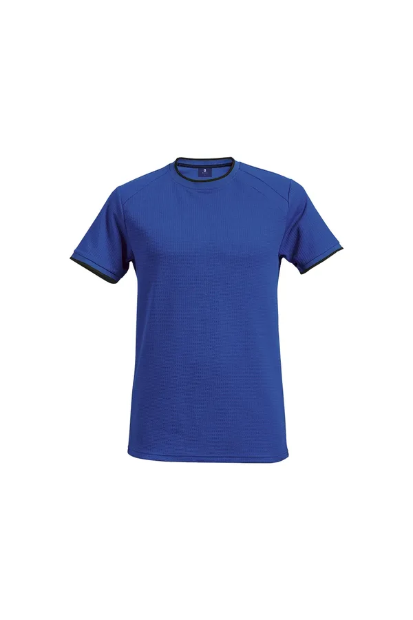 C63s 175g Ringer T-Shirt Polyester Eyelet