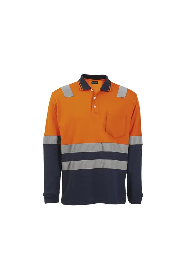 C63s Transit Long Sleeve Golfer