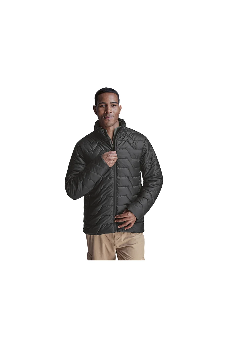 C63s Soft PU Quilted Puffer Mens