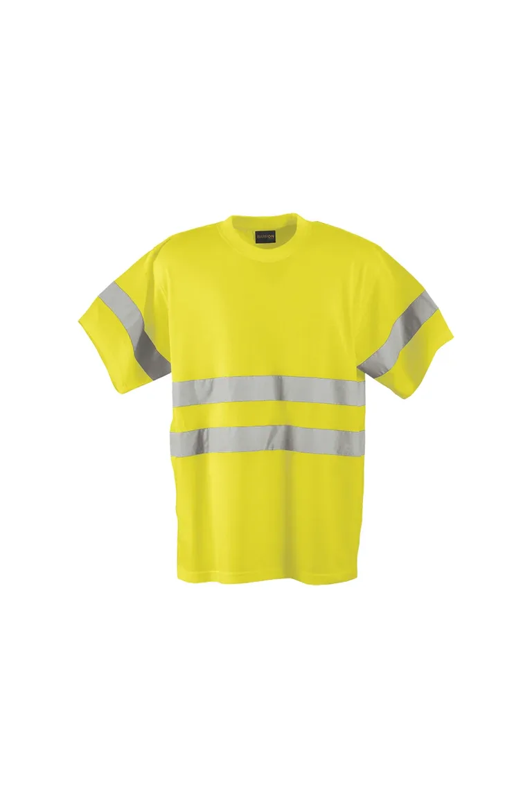 C63s 150g Poly Cotton Safety T-Shirt with tape