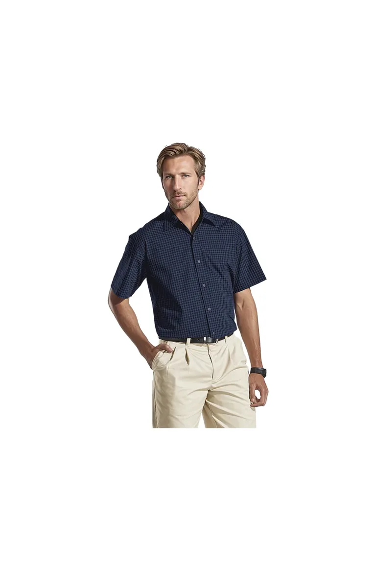 C63s Pioneer Check Lounge Short Sleeve Mens