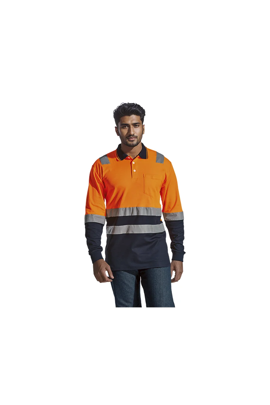 C63s Transit Long Sleeve Golfer