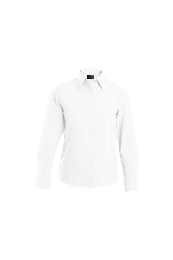 C63s Oxford Blouse Long Sleeve Ladies
