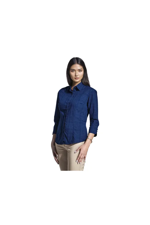 C63s Hamilton Check Blouse Ladies