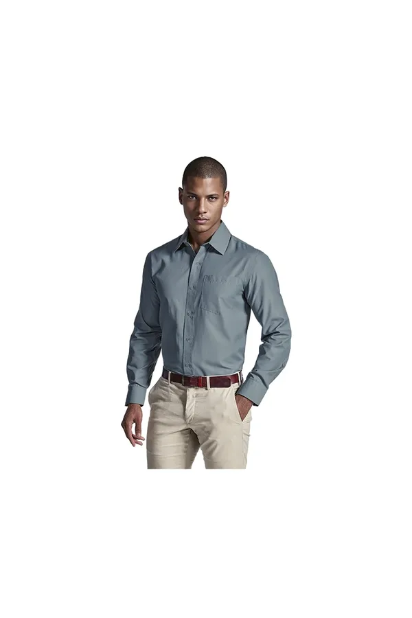 C63s Easy Care Lounge Shirt Long Sleeve Mens