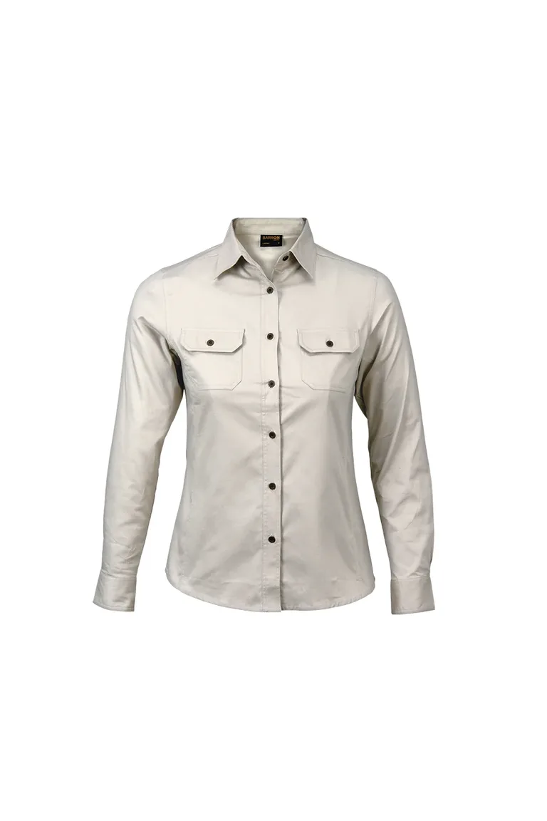 C63s Bush Shirt Long Sleeve Ladies