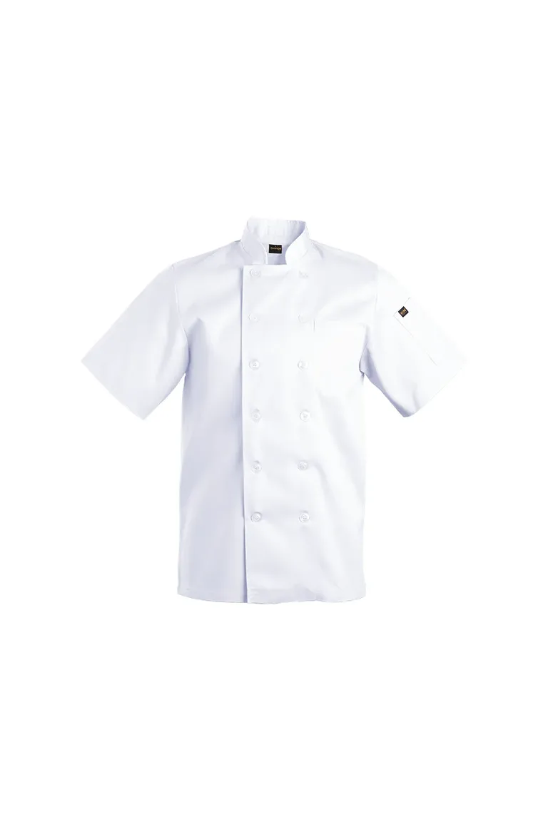 C63s Savona Short Sleeve Chef Jacket Mens
