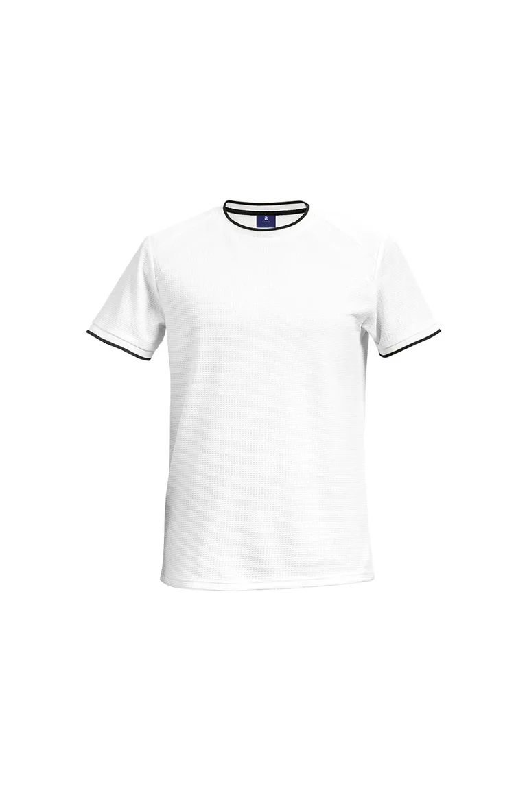 C63s 175g Ringer T-Shirt Polyester Eyelet