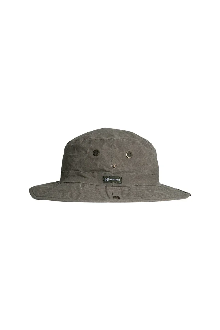 C63s Heritage Washed Oil Skin Outdoor Hat