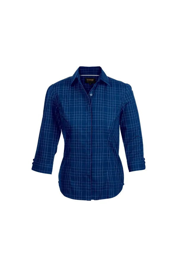 C63s Hamilton Check Blouse Ladies