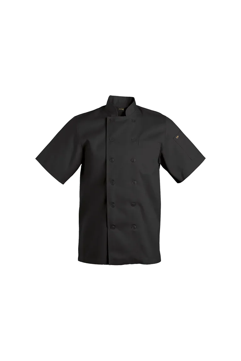 C63s Savona Short Sleeve Chef Jacket Mens