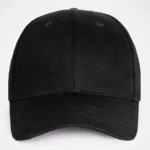 C63s Everyday Six-Panel Cap in Black — plain front view