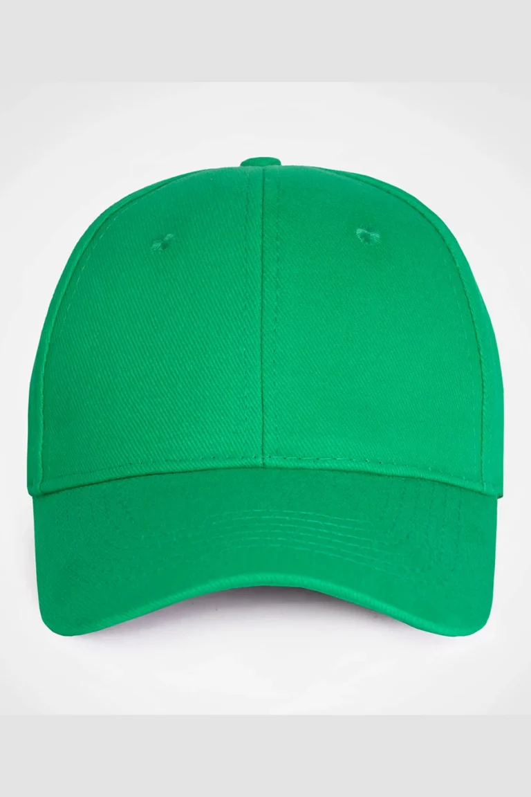 C63s Everyday Six-Panel Cap in Emerald — plain front view