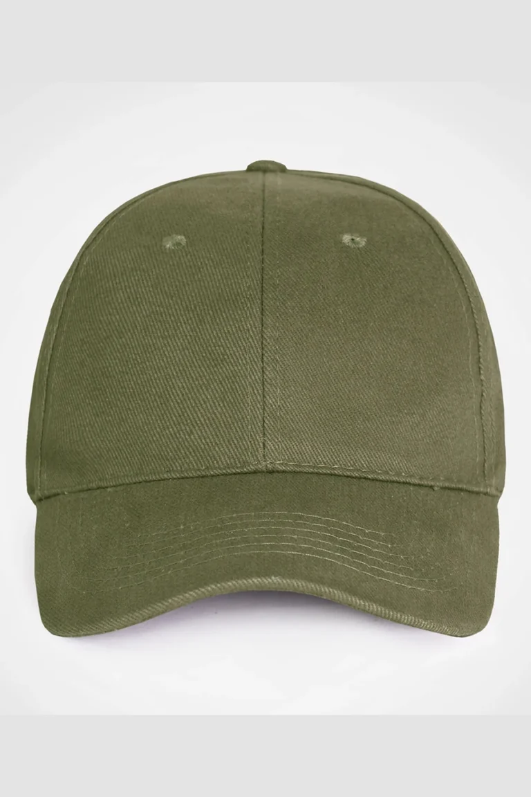 C63s Everyday Six-Panel Cap in Olive — plain front view