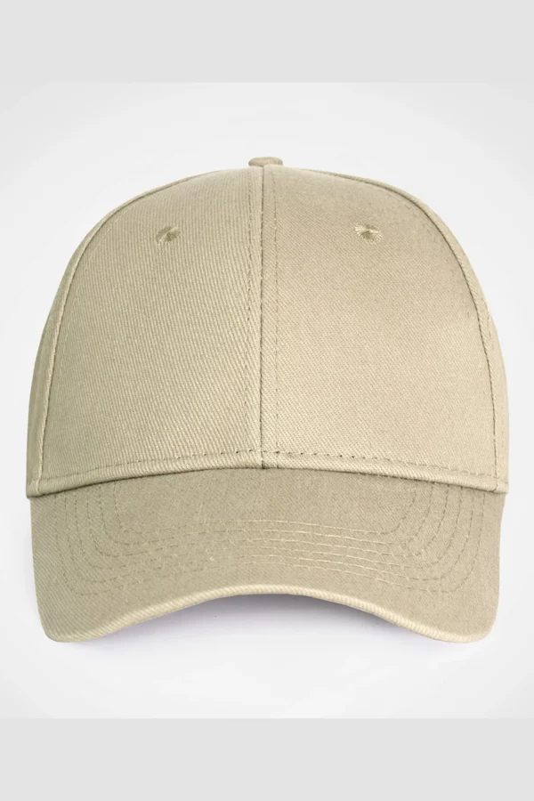 C63s Everyday Six-Panel Cap in Stone — plain front view