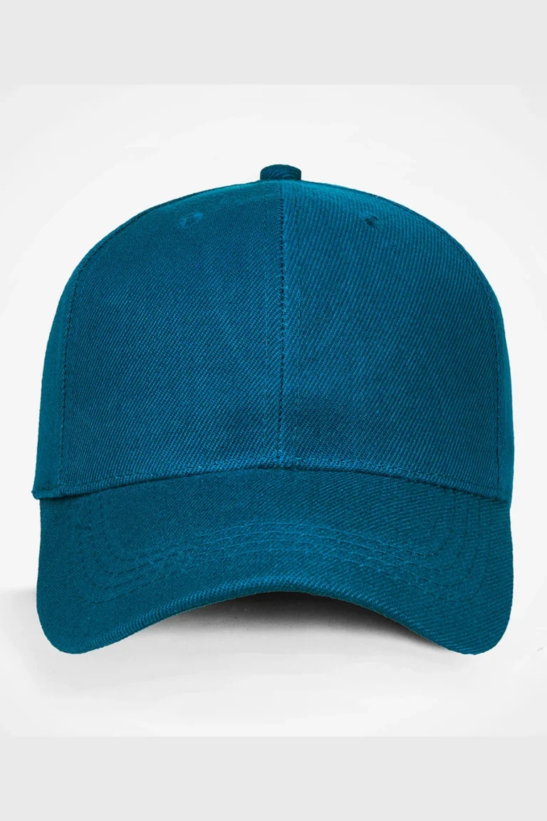 C63s Six-Panel Cap in Airforce Blue — plain front view