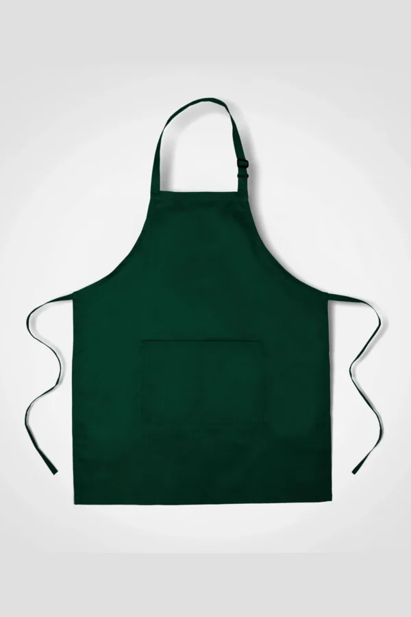 C63s Chef Apron in Bottle — plain front view
