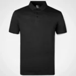 C63s Everyday Team Polo in Black — plain front view