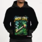High Life Pullover Hoodie — hover front view