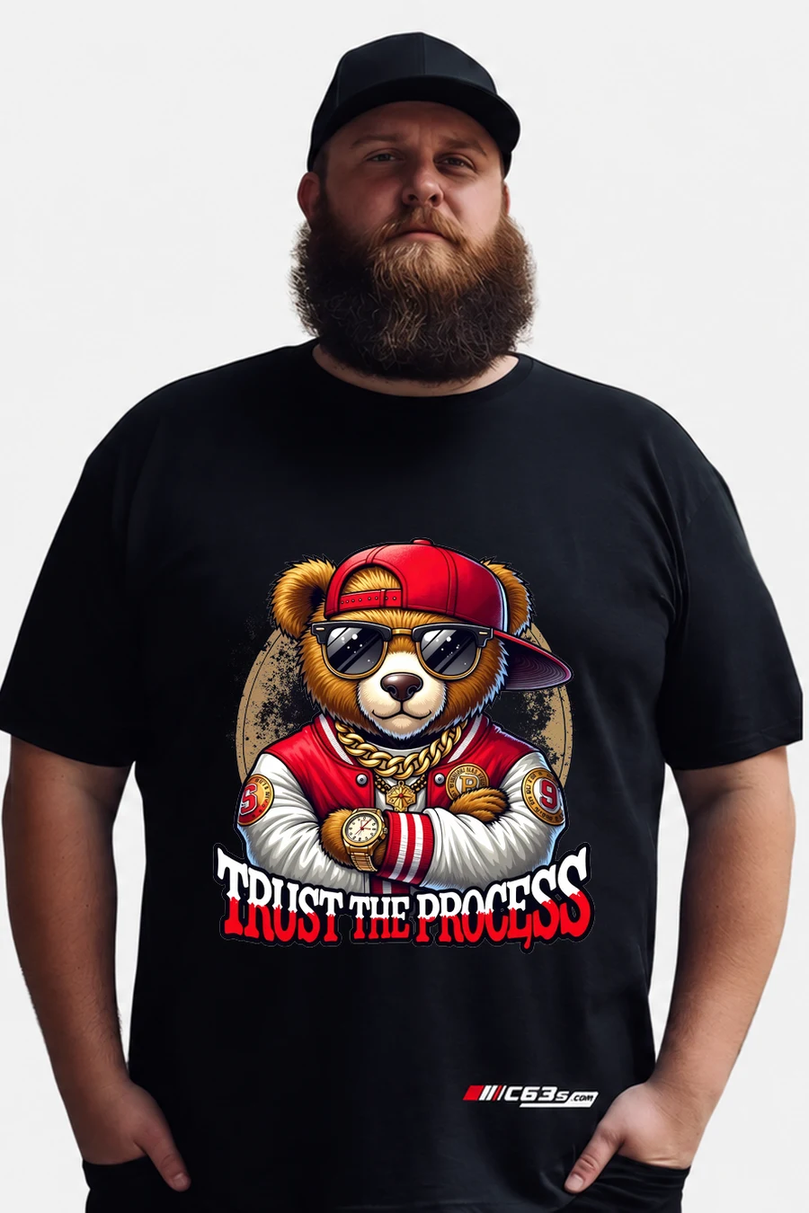 Trust the Process Graphic T-Shirt — hover front view