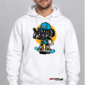Savage Skater Hoodie with embroidered C63s.com master logo