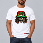 Weed Rasta Skull with embroidered C63s.com master logo