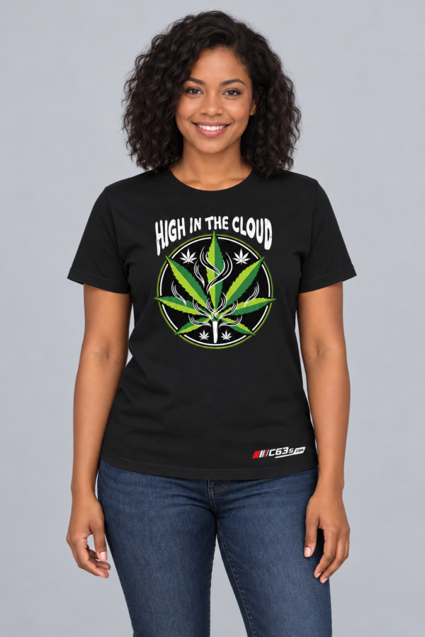 High in the Cloud with embroidered C63s.com master logo