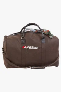 C63s Out of Africa Novahide Bush Bag — C63s logo branding preview; custom branding quoted separately