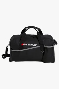 C63s Sports Bag with Grey Trim — C63s logo branding preview; custom branding quoted separately