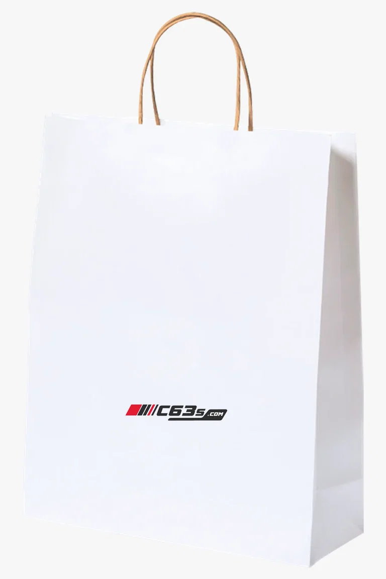 C63s Bag Taurel — C63s logo branding preview; custom branding quoted separately