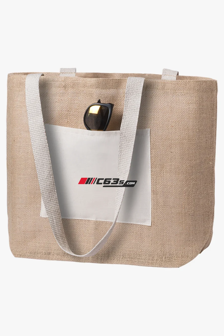 C63s Farus Bag — C63s logo branding preview; custom branding quoted separately