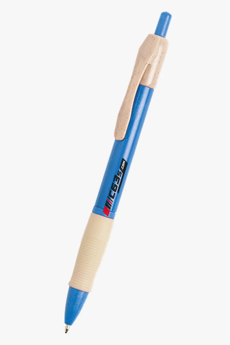 C63s Rosdy Ballpoint Pen — C63s logo branding preview; custom branding quoted separately